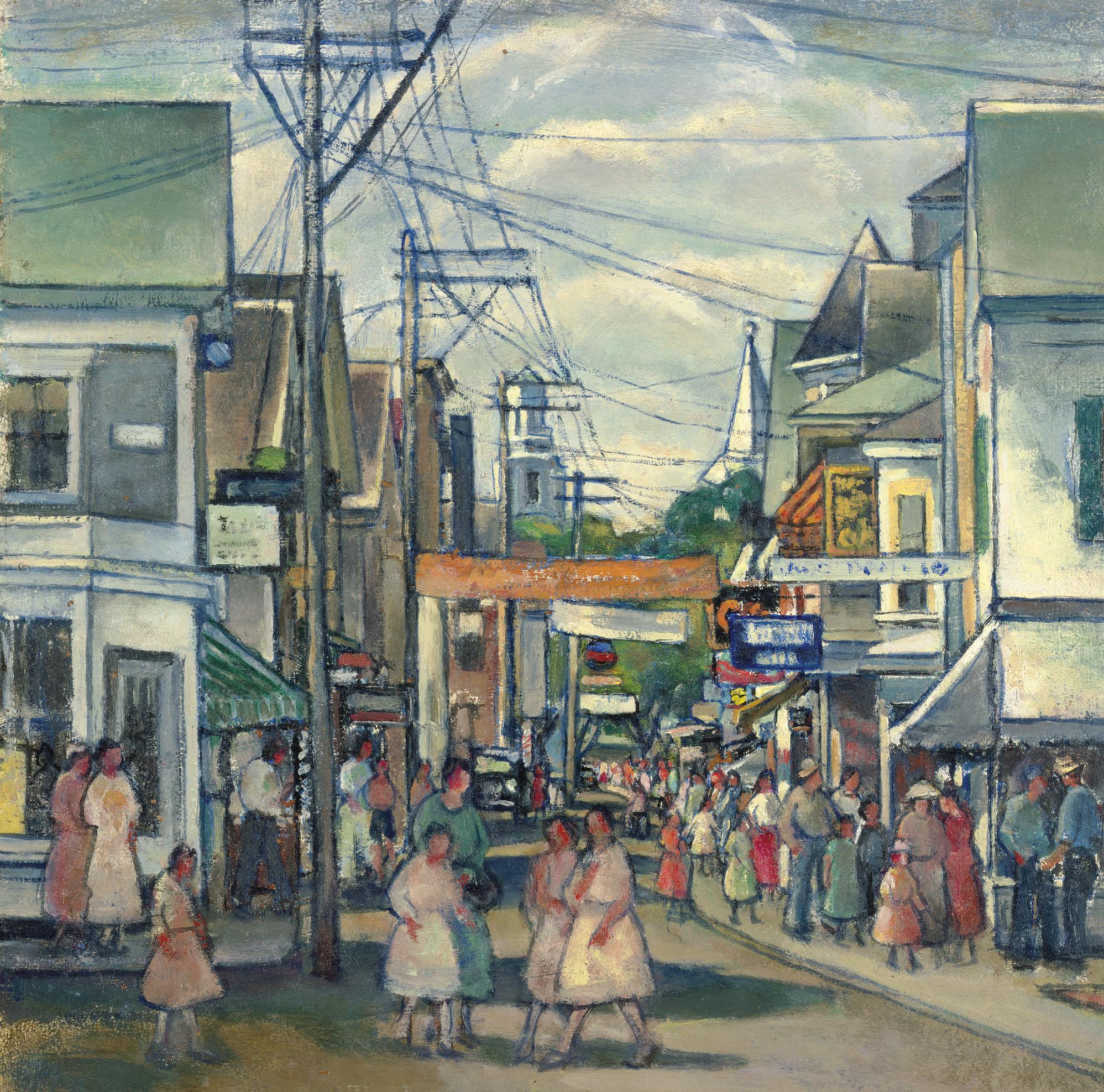 Nancy Maybin Ferguson - Provincetown Procession