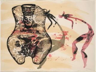 Nancy Spero - Goddess II