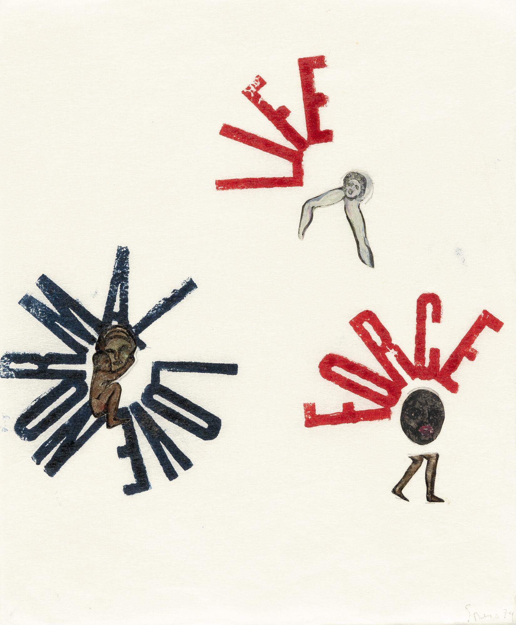 Nancy Spero - Normal Love – Life – Force