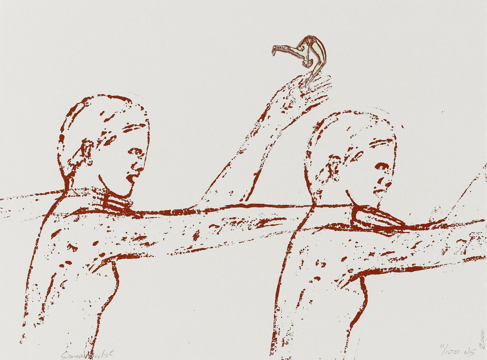 Nancy Spero - The Somnambulist