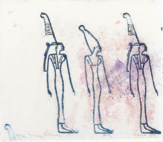 Nancy Spero - The three graces