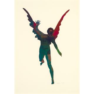 Nancy Spero - Untitled (Female Icarus)