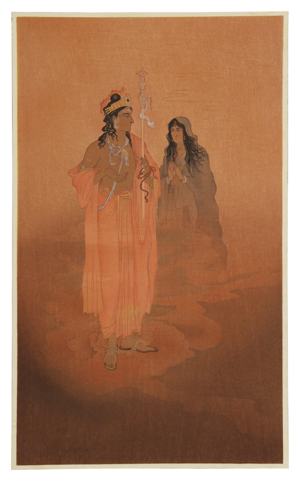 Nandalal Bose - Savitri and Yama