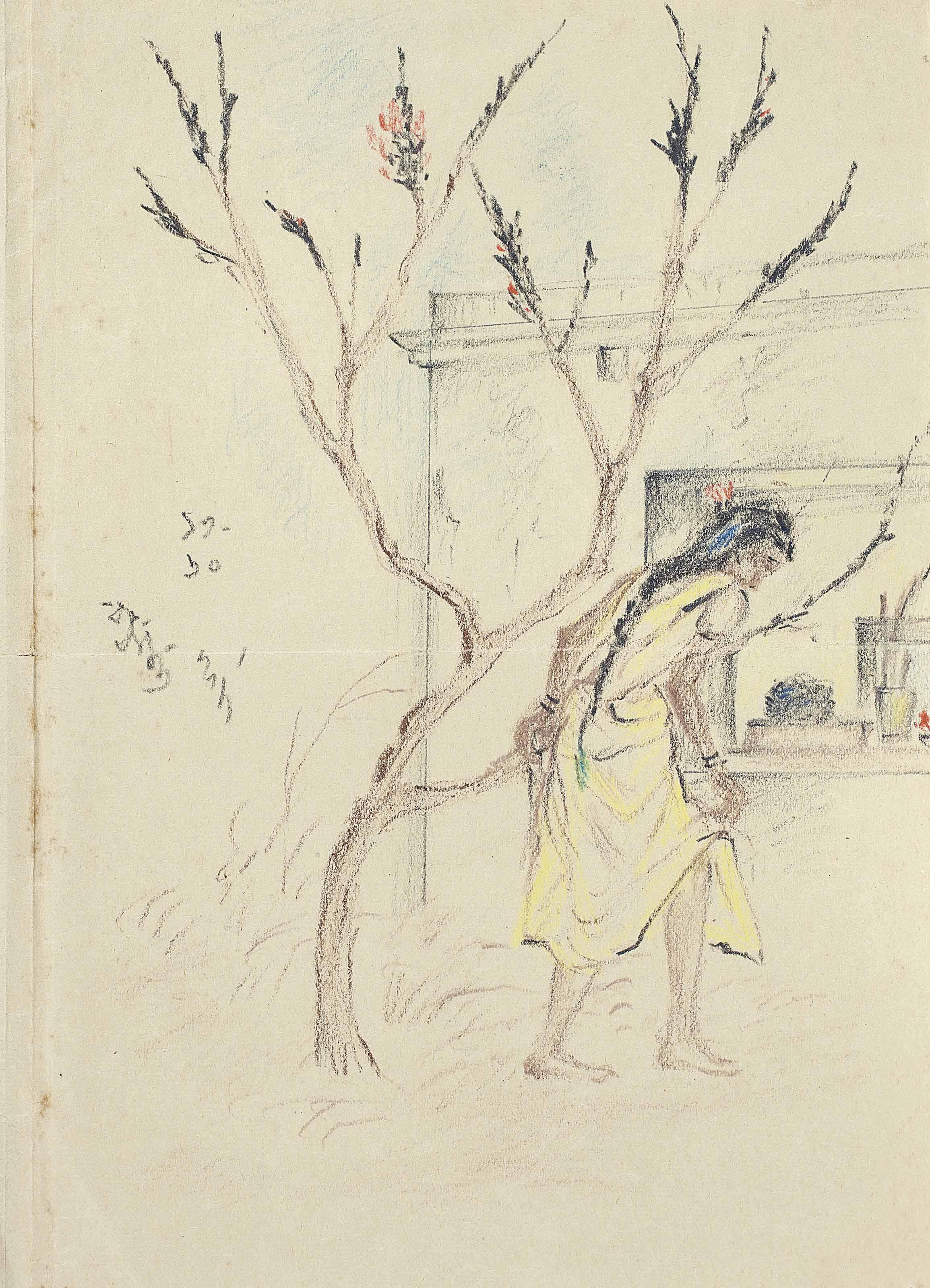 Nandalal Bose - Untitled (Basant)