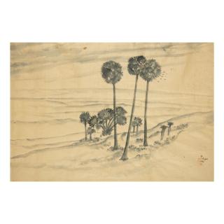 Nandalal Bose - Untitled (Sesh Kheya- The Day\'S End)