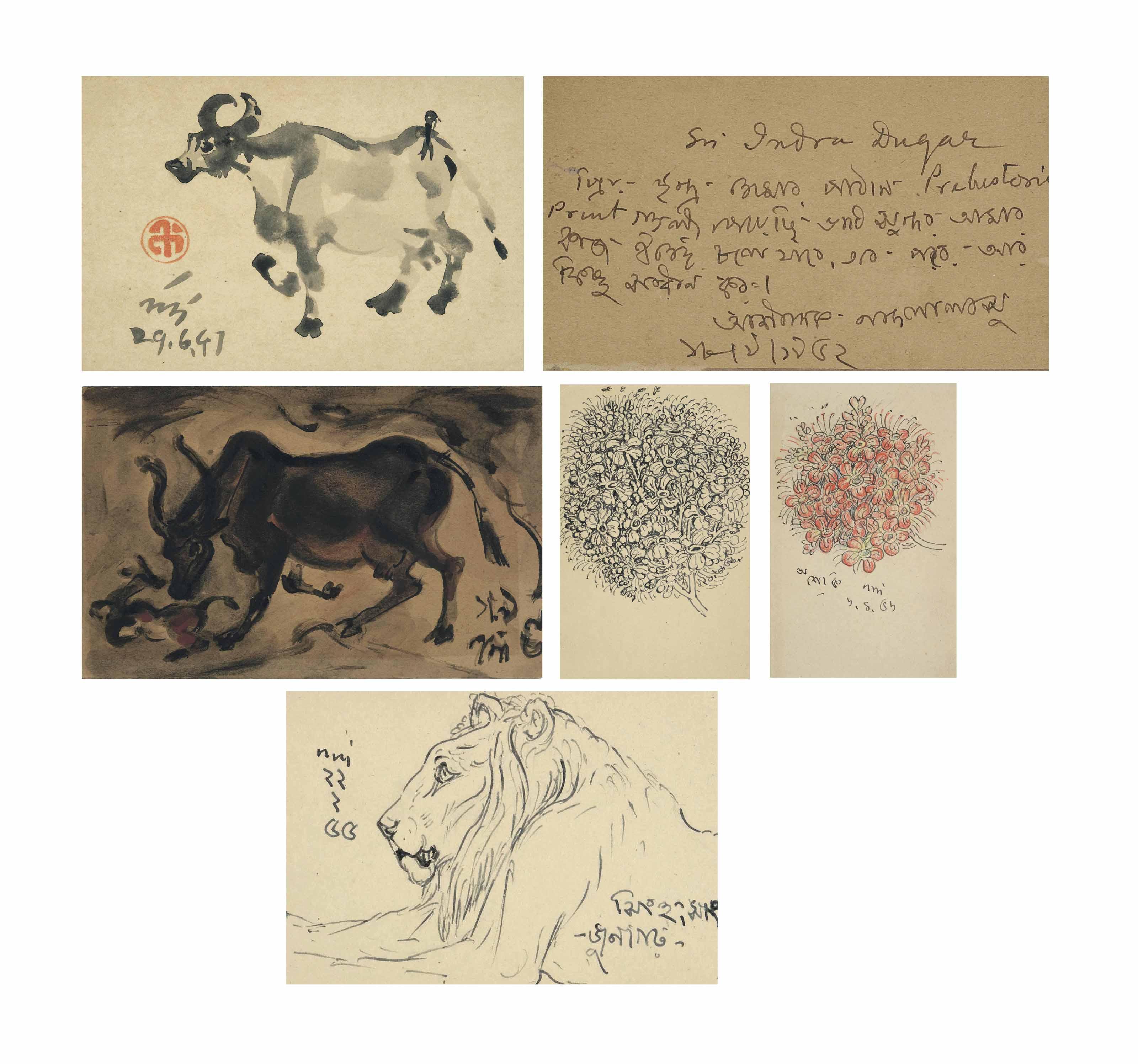 Nandalal Bose - Untitled