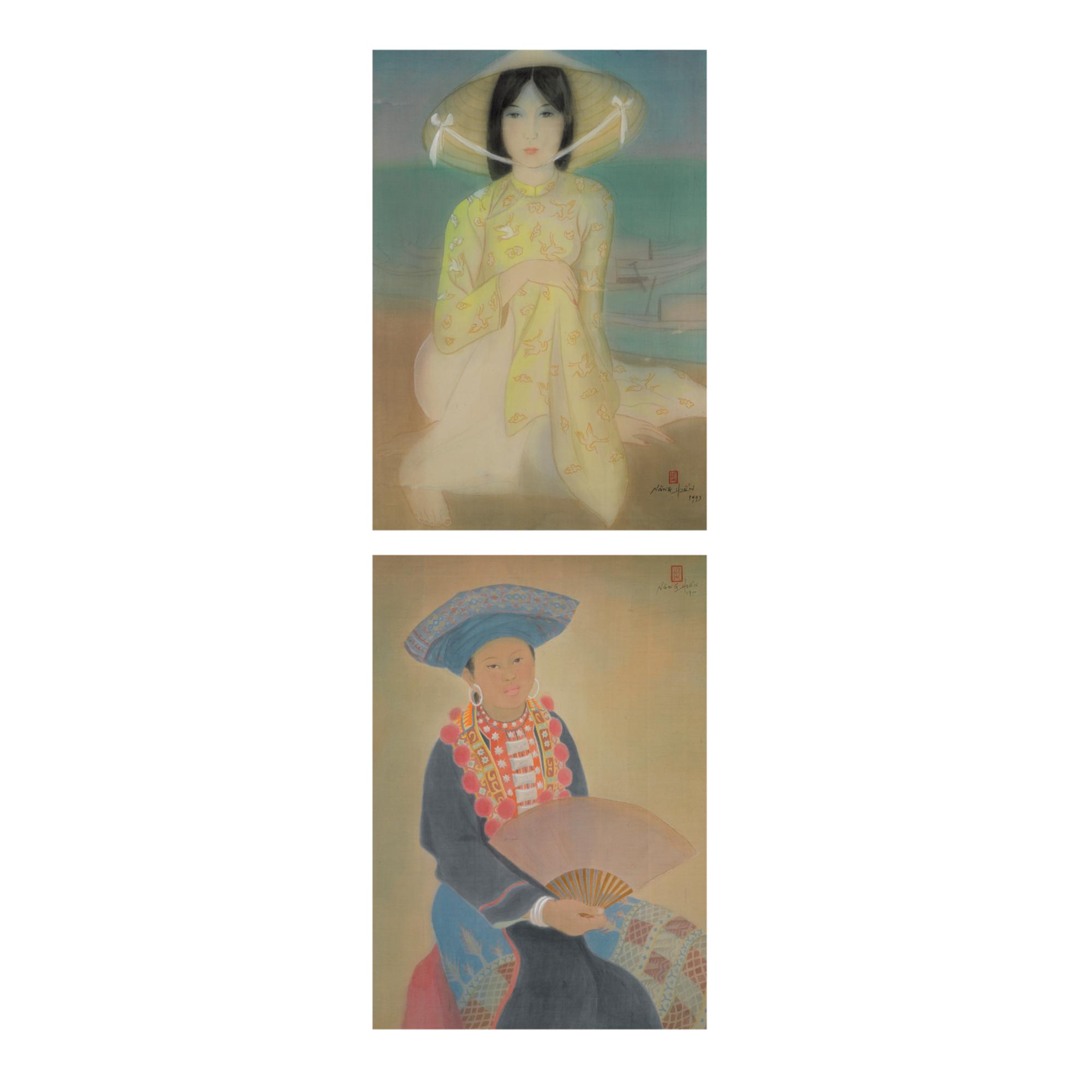 Nang Hien - Woman At The Seaside/ Red Yao Woman Of North Vietnam