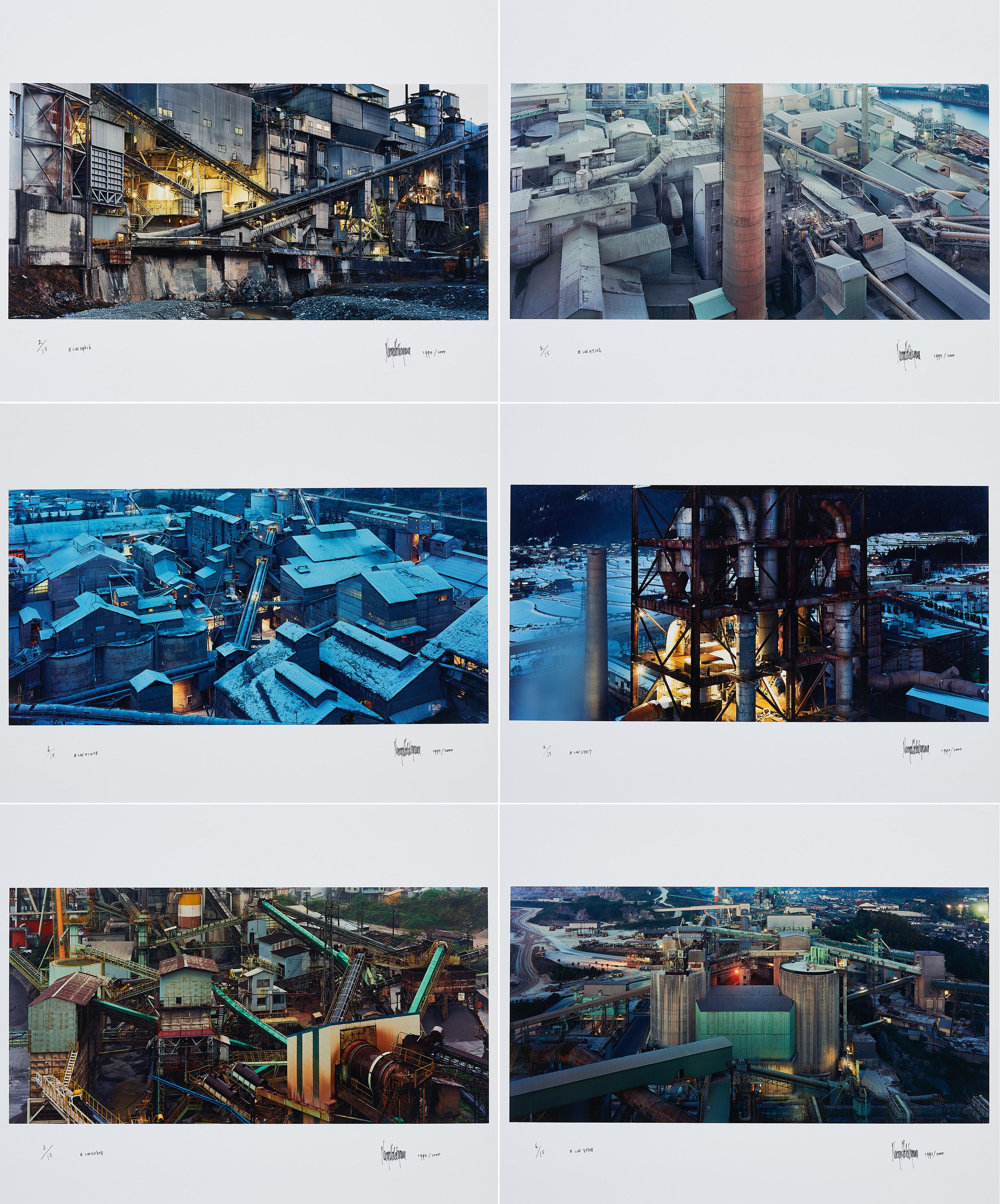 Naoya Hatakeyama - Konvolut von 6 Fotografien.