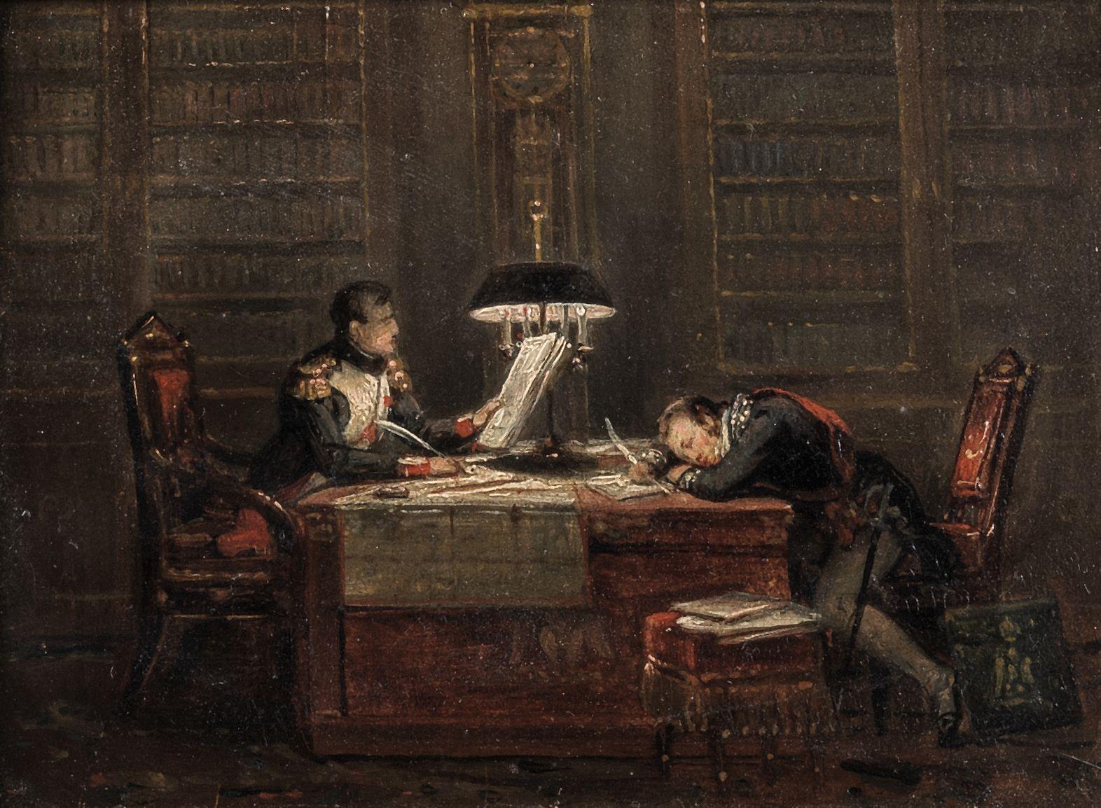 Napoleon In His Study