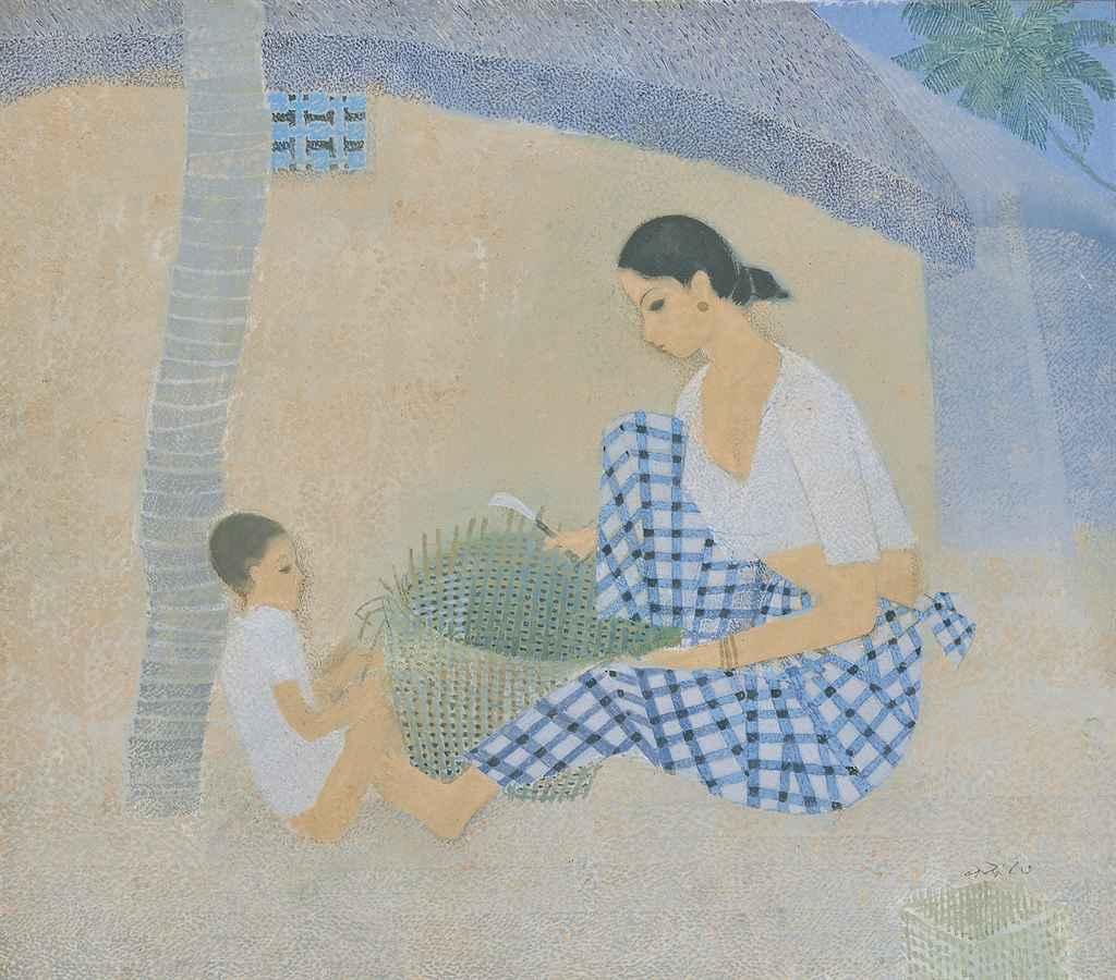 Narayan Shridhar Bendre - The Basket Weaver Of Kerala