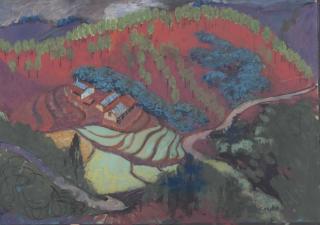 Narayan Shridhar Bendre - Untitled (Landscape)