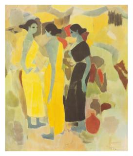 Narayan Shridhar Bendre - Untitled (Women)