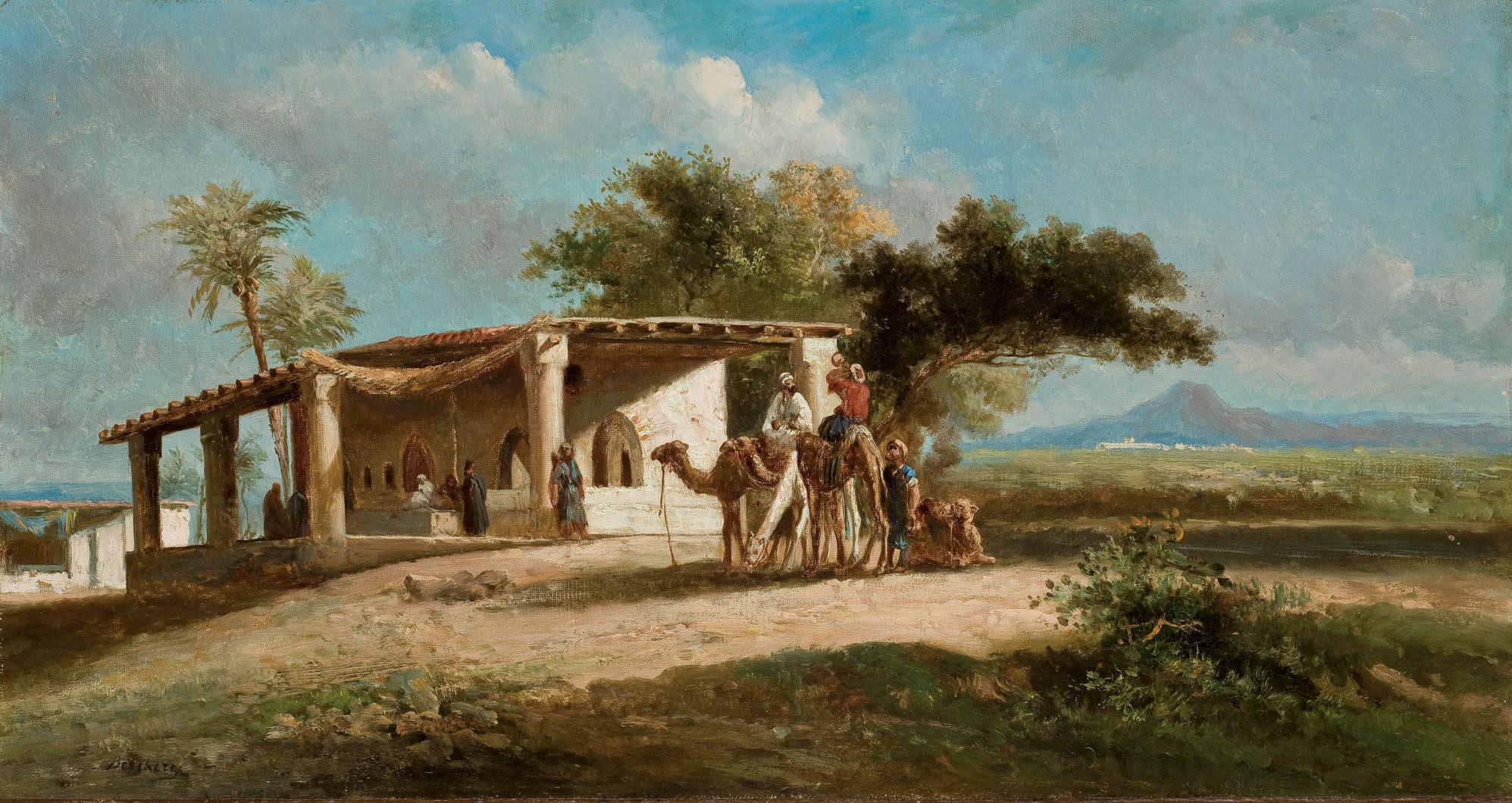 Narcisse Berchere - La halte