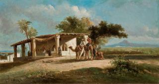 Narcisse Berchere - La halte