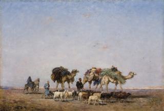 Narcisse Berchere - Le retour du désert