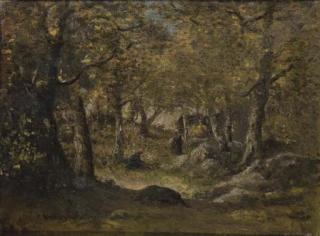 Narcisse Diaz de La Pena - Les Ramasseuses de Bois