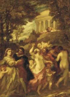 Narcisse-Virgile Diaz de La Peña - Bacchanal