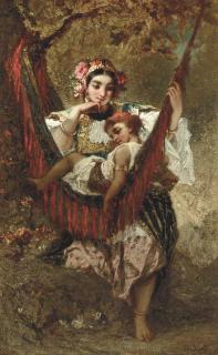 Narcisse-Virgile Diaz de La Peña - Femme Tzigane