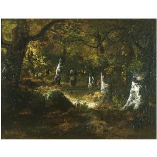 Narcisse Virgile Diaz De La Peña - French Foret De Fontainebleau