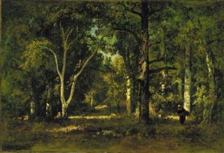 Narcisse-Virgile Diaz De La Peña - La fagotiè re en sous-bois