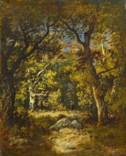 Narcisse Virgile Diaz De La Pena - Lichtes Wäldchen