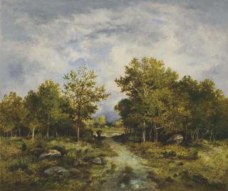 Narcisse-Virgile Diaz De La Peña - Lisière De Forêt