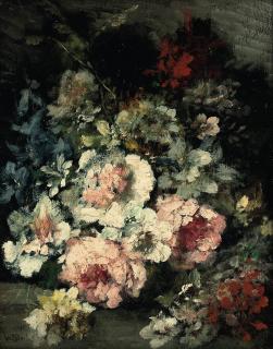 Narcisse-Virgile Diaz de la Pena - Summer blooms