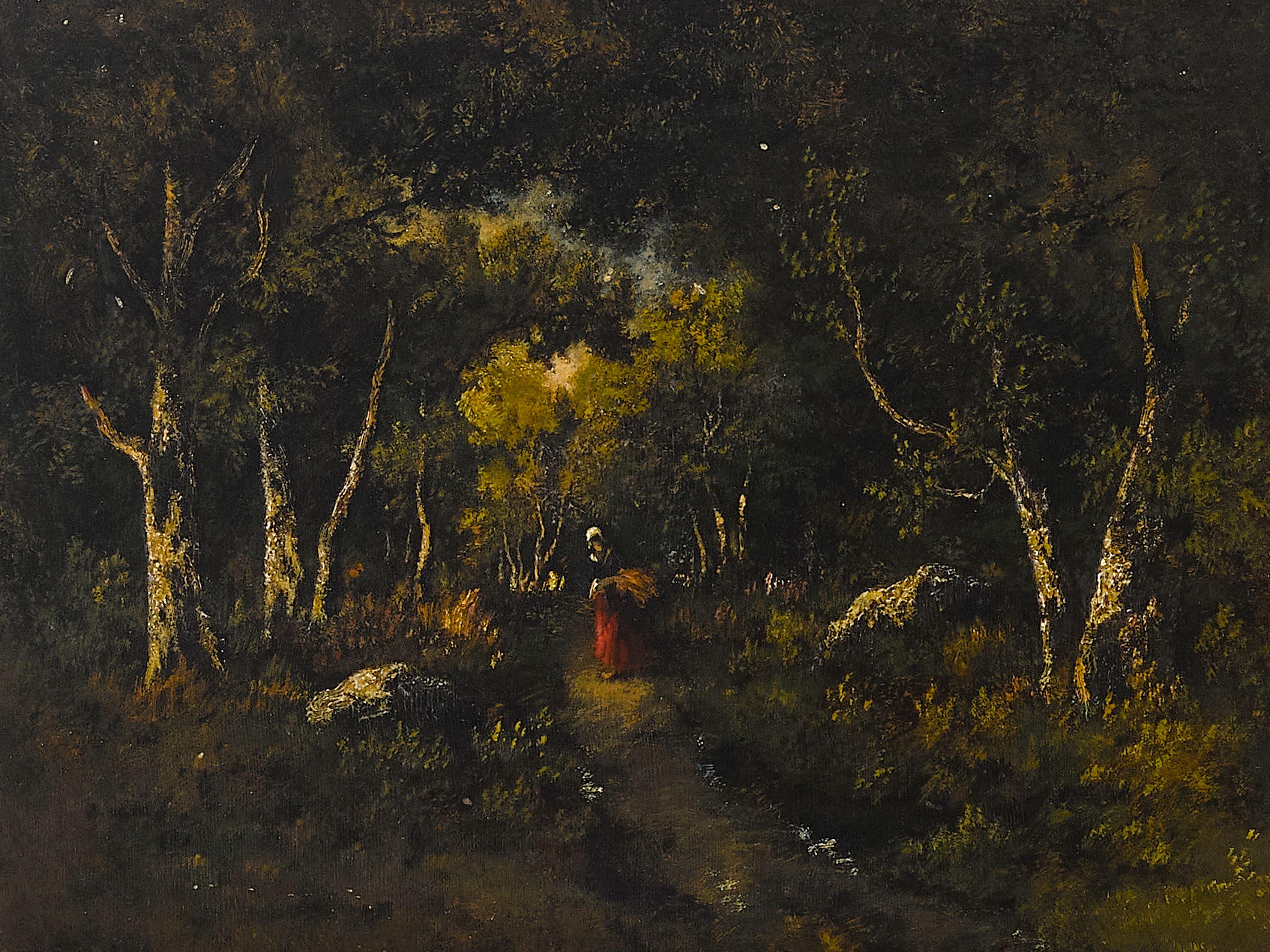 Narcisse Virgile Diaz de la Peña - The faggot gatherer