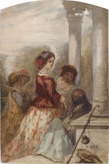 Narcisse Virgile Diaz de la Peña - The Fortune Teller