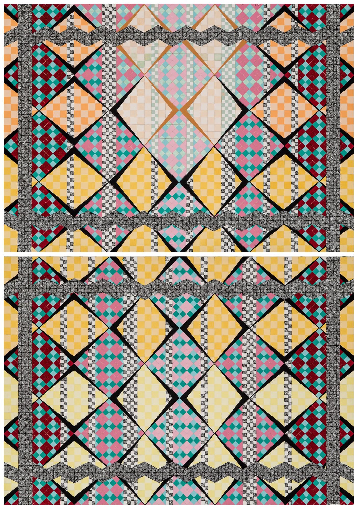 Nargess Hashemi - Satellite View From 500 M - Housing Complex For Plastic Waste Collectors