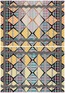 Nargess Hashemi - Satellite View From 500 M - Housing Complex For Plastic Waste Collectors