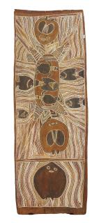 Narritjin Maymuru - Untitled (Blue Mud Bay)