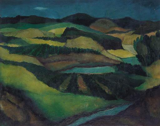 Nasjah Djamin - View of the landscape