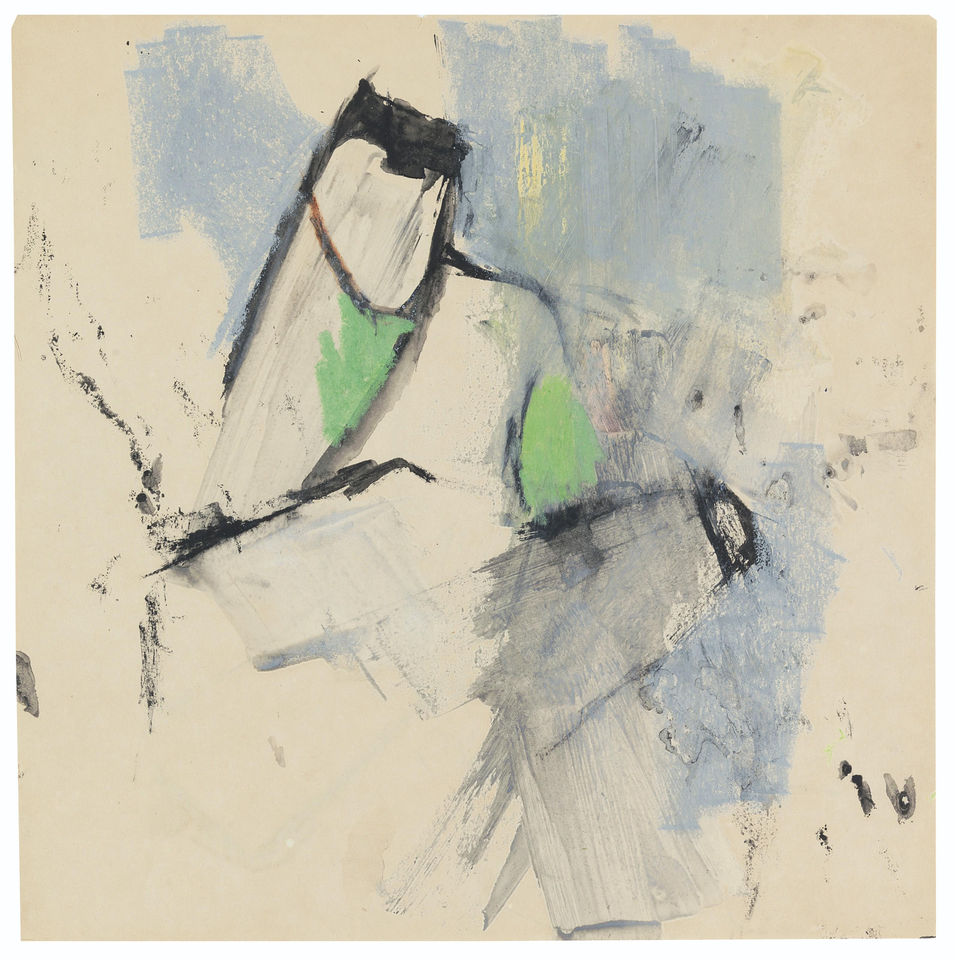 Nasreen Mohamedi - Untitled (Figure)