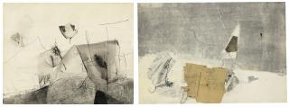 Nasreen Mohamedi - Untitled (ROCKS; BEACH)