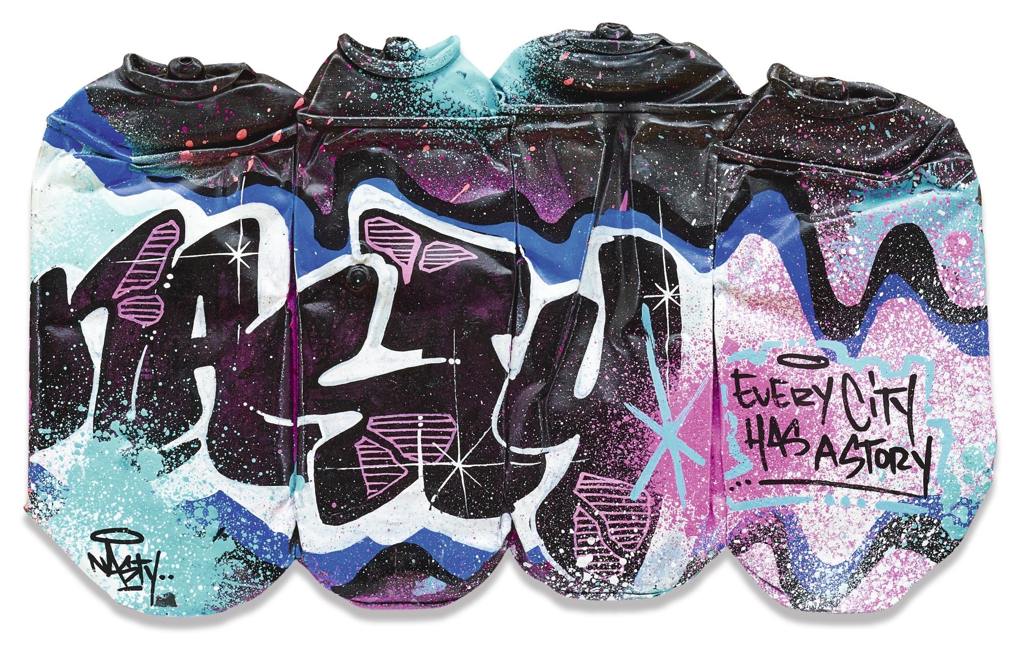 Nasty - Crashed Spray Cans