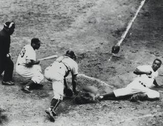 Nat Fein - Jackie Robinson Steals Home, July 17