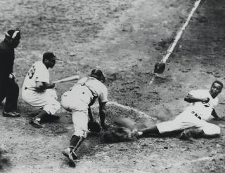 Nat Fein - Jackie Robinson Steals Home, July 17