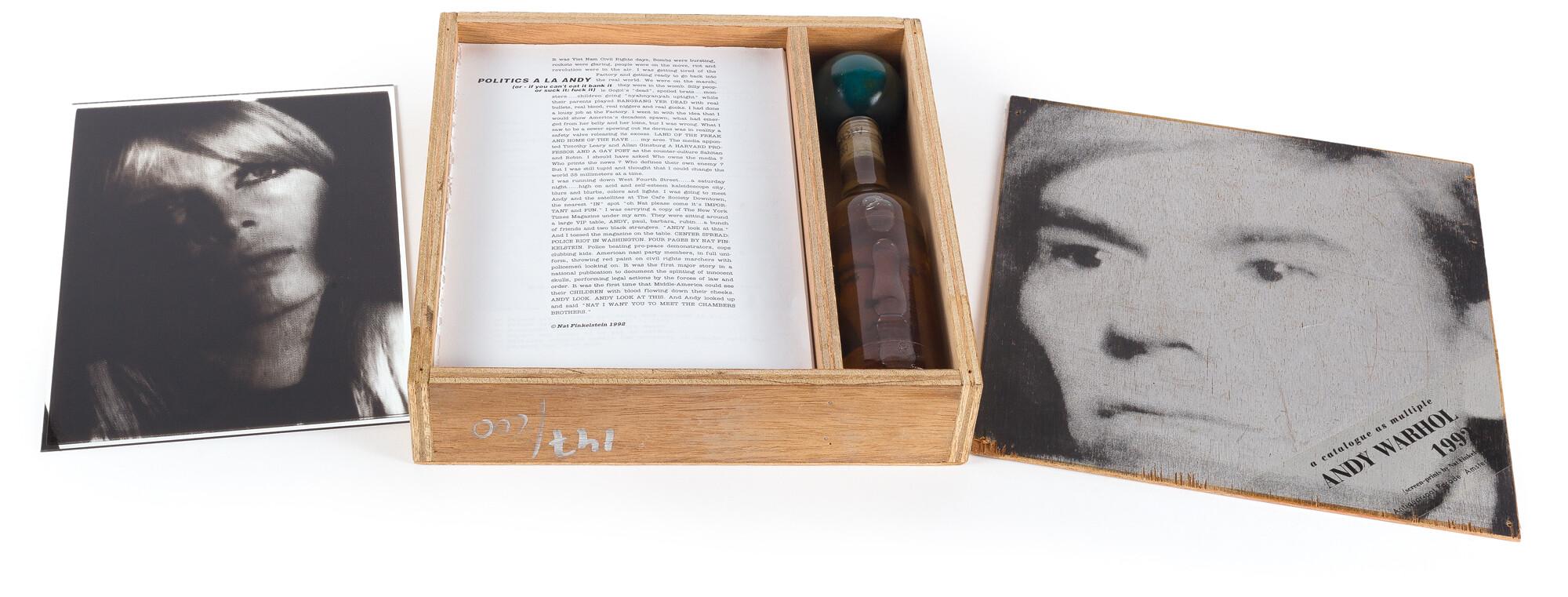 Nat Finkelstein - A Catalogue as Multiple: Andy Warhol