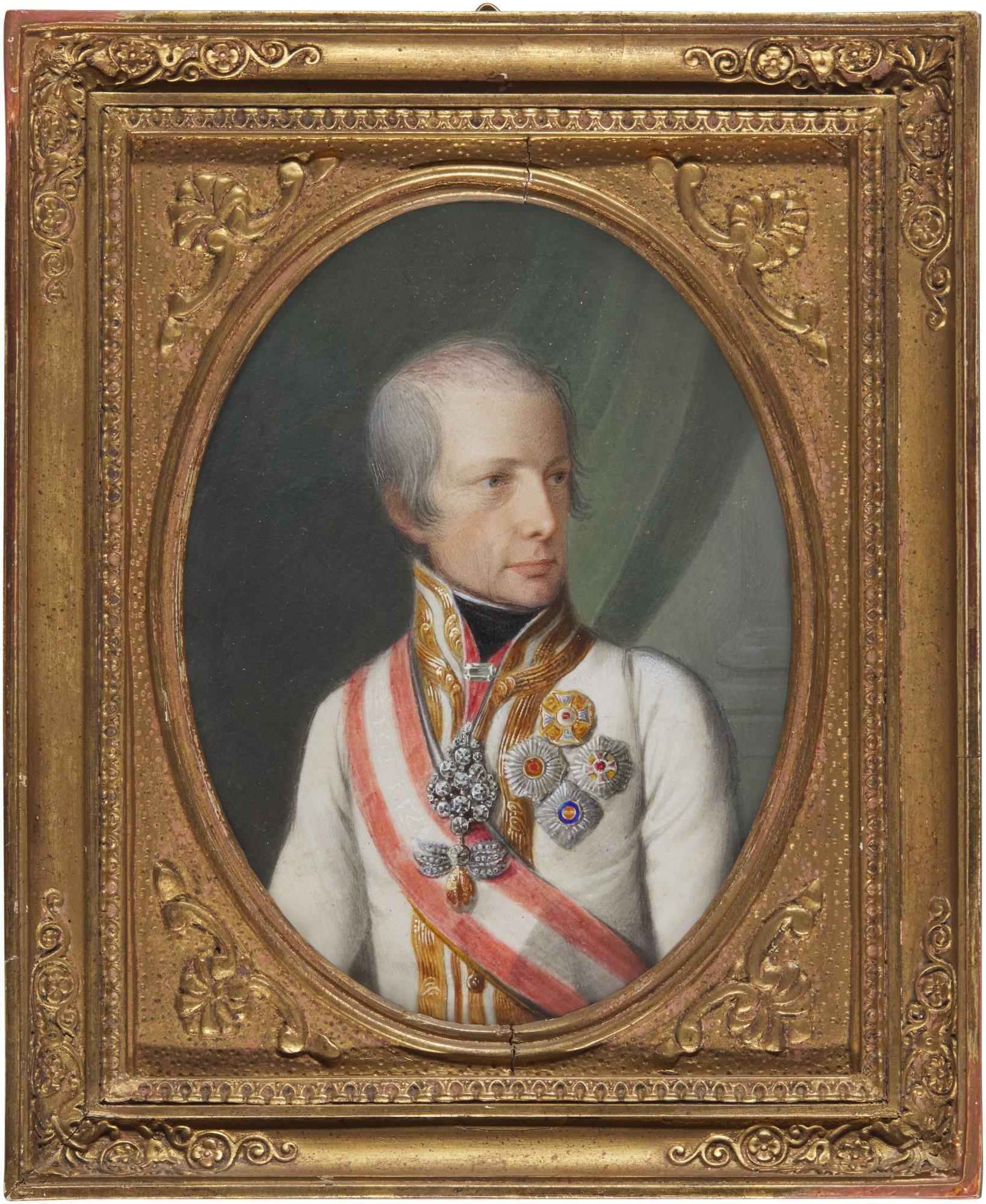 Natale Schiavoni - Portrait of Franz I, Emperor of Austria (1768-1835)