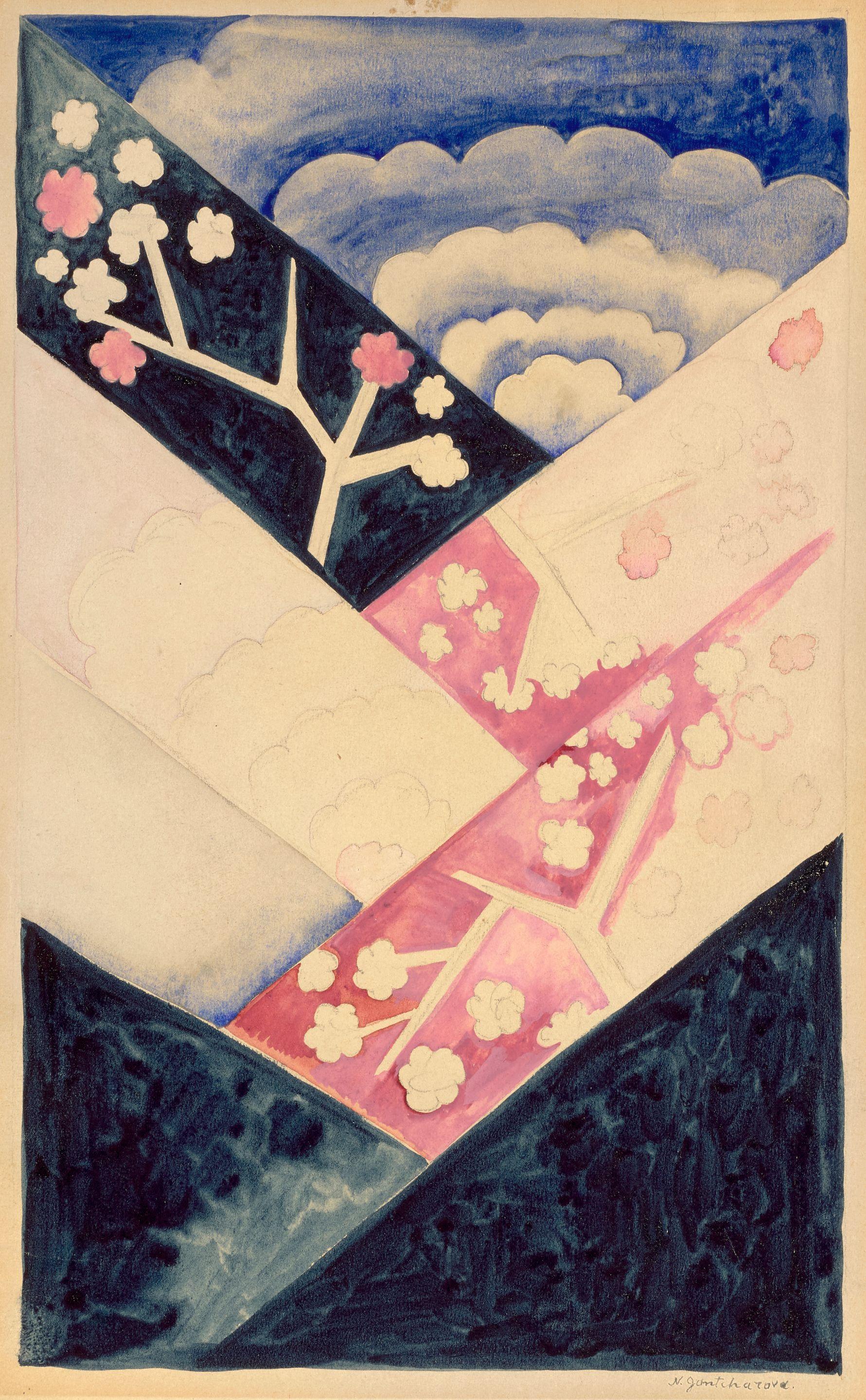 Natalia Goncharova - Composition