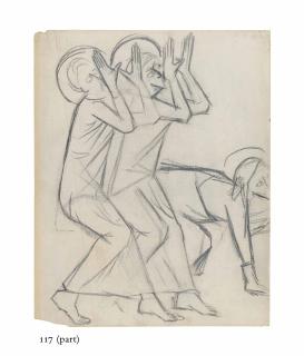 Natalia Goncharova - Eight Studies For Liturgie Comprising Of Four Studies Of Christ Standing And Four Studies Of The Apostles