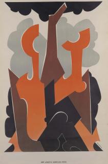 Natalia Goncharova - Grand Bal De Nuit, Salle Buillier Bal Des Artistes (Before Text)