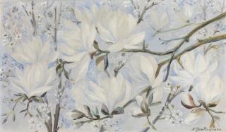 Natalia Goncharova - Magnolias