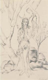 Natalia Goncharova - Nymphe Des Bois