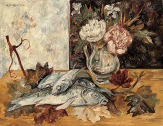 Natalia Goncharova - Poissons