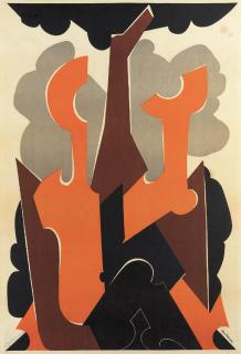 Natalia Goncharova - [Poster for Bal des Artistes]