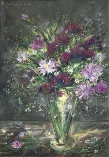 Natalia Goncharova - Vase de Fleurs