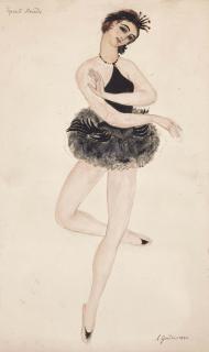 Natalia Gontcharova - Le cygne noir