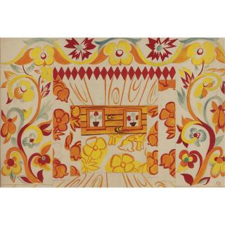 Natalia Gontcharova - Stage Design For Le Coq D\'Or